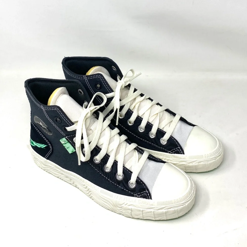 Converse Chuck Taylor All Star High Top Gray Men’s Canvas Size Sneakers A01686C - Picture 6 of 10